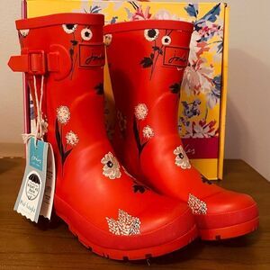 ‎Womens Joules Rainboot size 6 -EUC